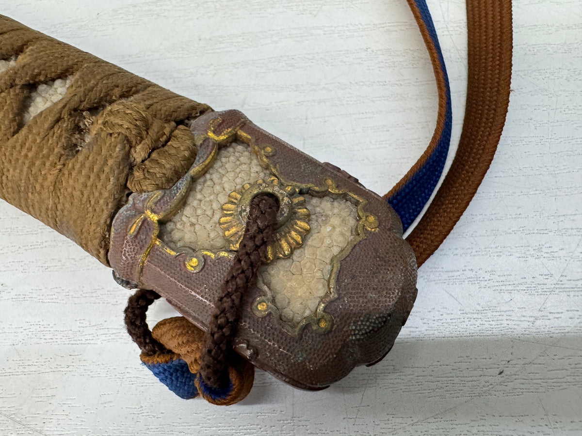 Y11039 Imperial Japan Army Army officer's sword koshirae Japanese WW2 vintage