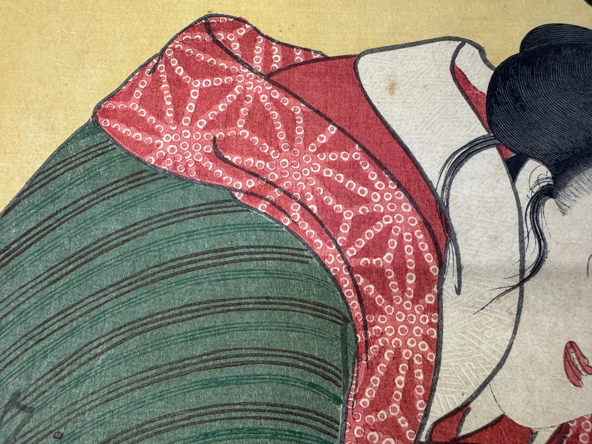 Y11046 WOODBLOCK PRINT Kuniyoshi Sankai Aizu Zue 1 piece Japan antique Ukiyoe
