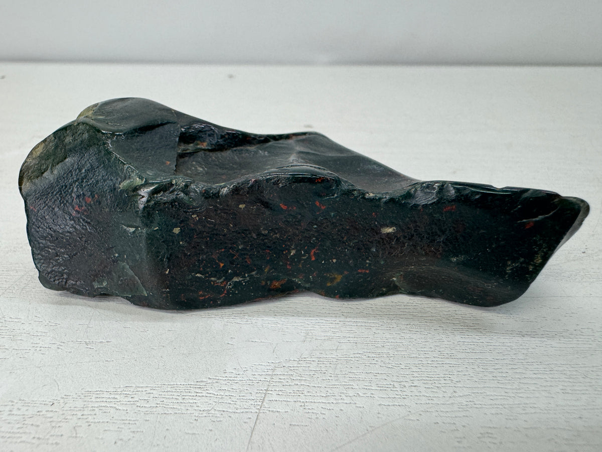 Y11062 OKIMONO Suiseki Viewing stone wooden stand Japan antique interior decor