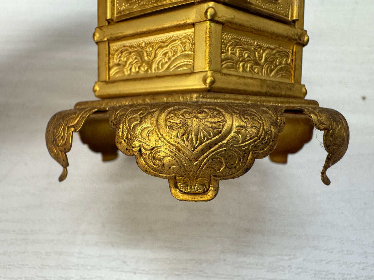 Y11083 TOUROU small 2 Hanging Lanterns Buddhist utensils Japan antique lighting