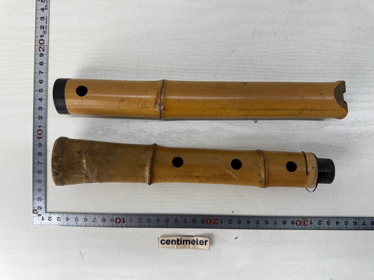 Y11104 SHAKUHACHI Bamboo flute Kinko style Japan antique musical instrument