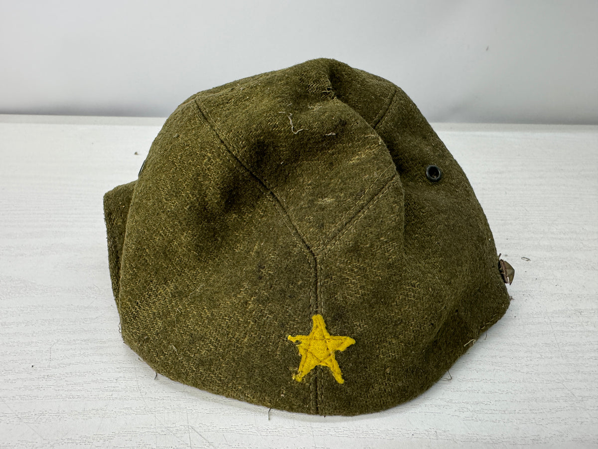 Y11114 Imperial Japan Army Military Hat Star emblem mark  Japanese WW2 vintage