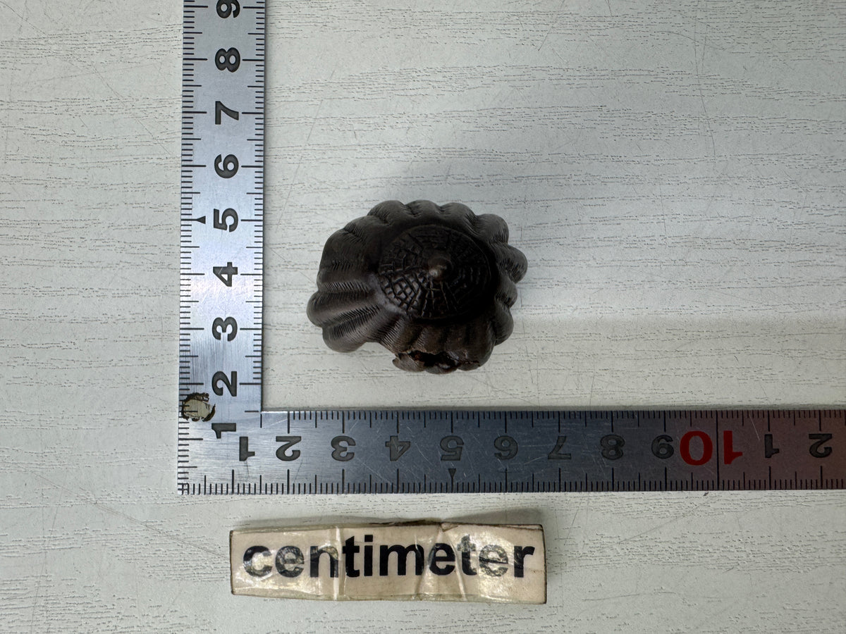 Y11147 NETSUKE wood carving Beehive Japan antique kimono accessory fashion