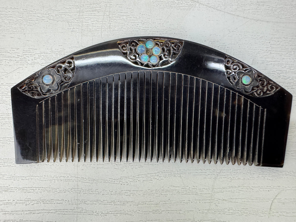 Y11153 KANZASHI Comb Hair pin accessory Pearl Opal craft Japan antique kimono