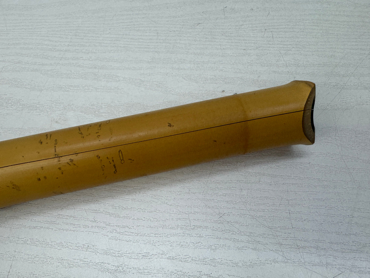 Y11163 SHAKUHACHI Bamboo flute Tozan style Japan antique musical instrument
