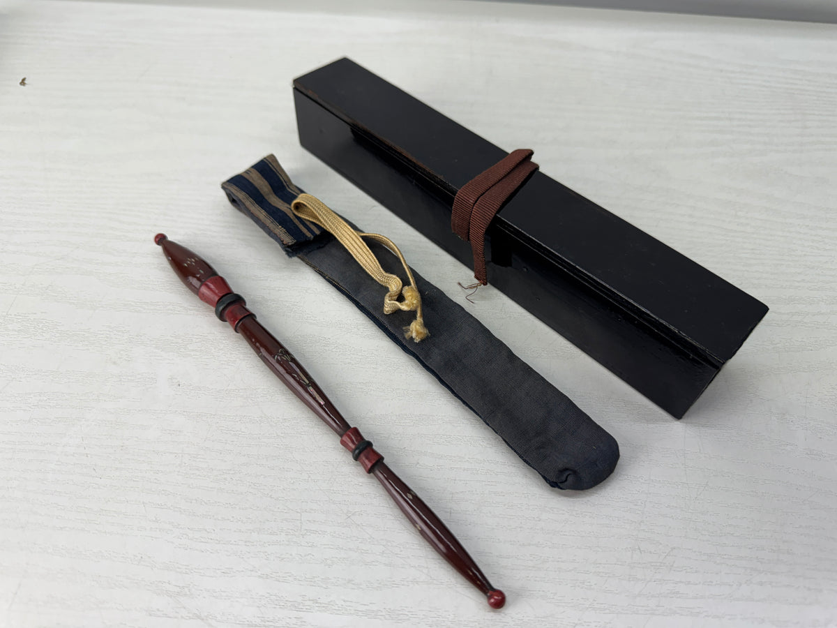Y11213 FUDE Ink Writing brush Makie stationery calligraphy China art antique