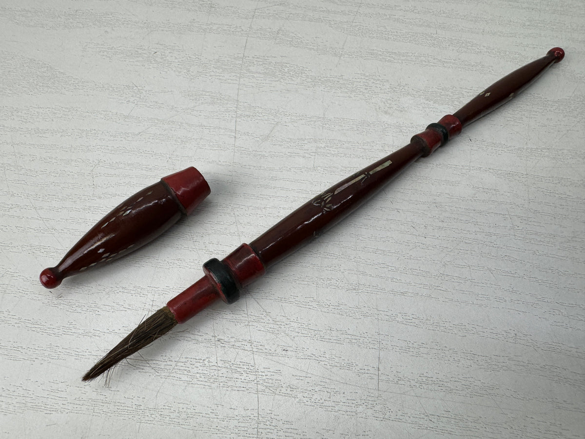 Y11213 FUDE Ink Writing brush Makie stationery calligraphy China art antique