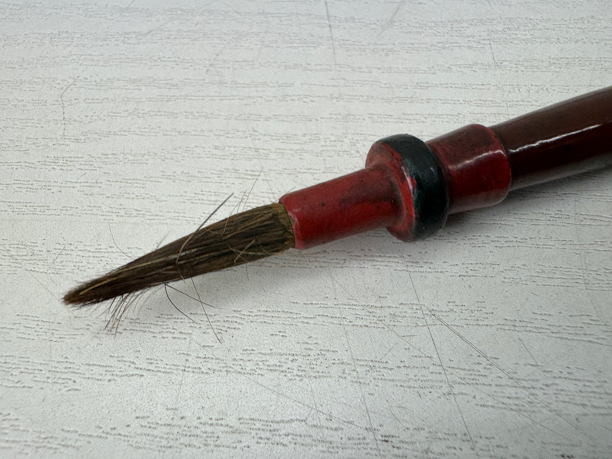 Y11213 FUDE Ink Writing brush Makie stationery calligraphy China art antique