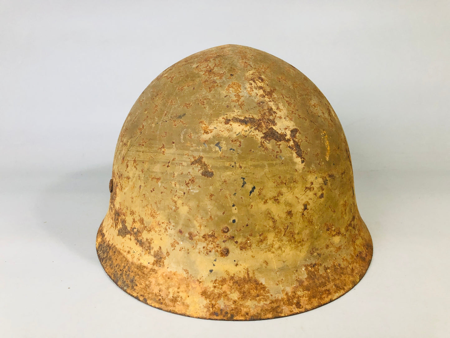 Y7133 Imperial Japan Army Iron Helmet star mark military gear Japan WW2 vintage