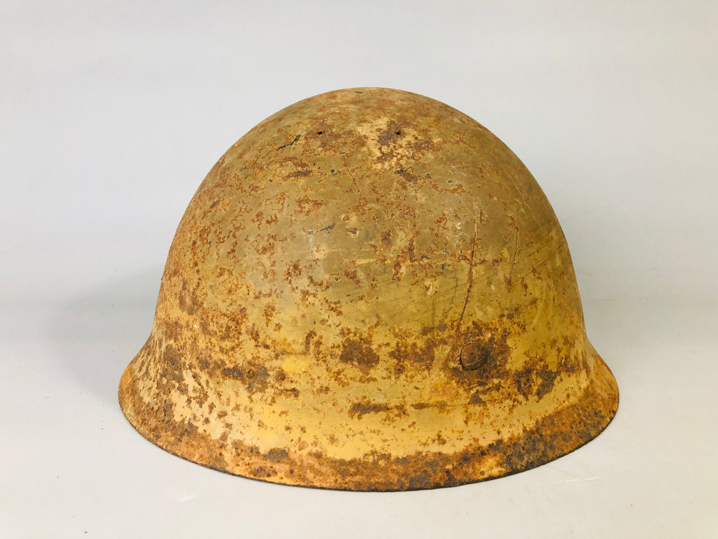 Y7133 Imperial Japan Army Iron Helmet star mark military gear Japan WW2 vintage