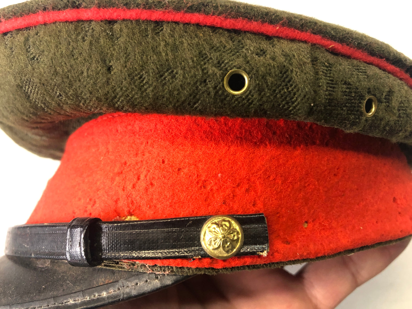 Y7327 Imperial Japan Army Military Hat cap personal gear  Japan WW2 vintage