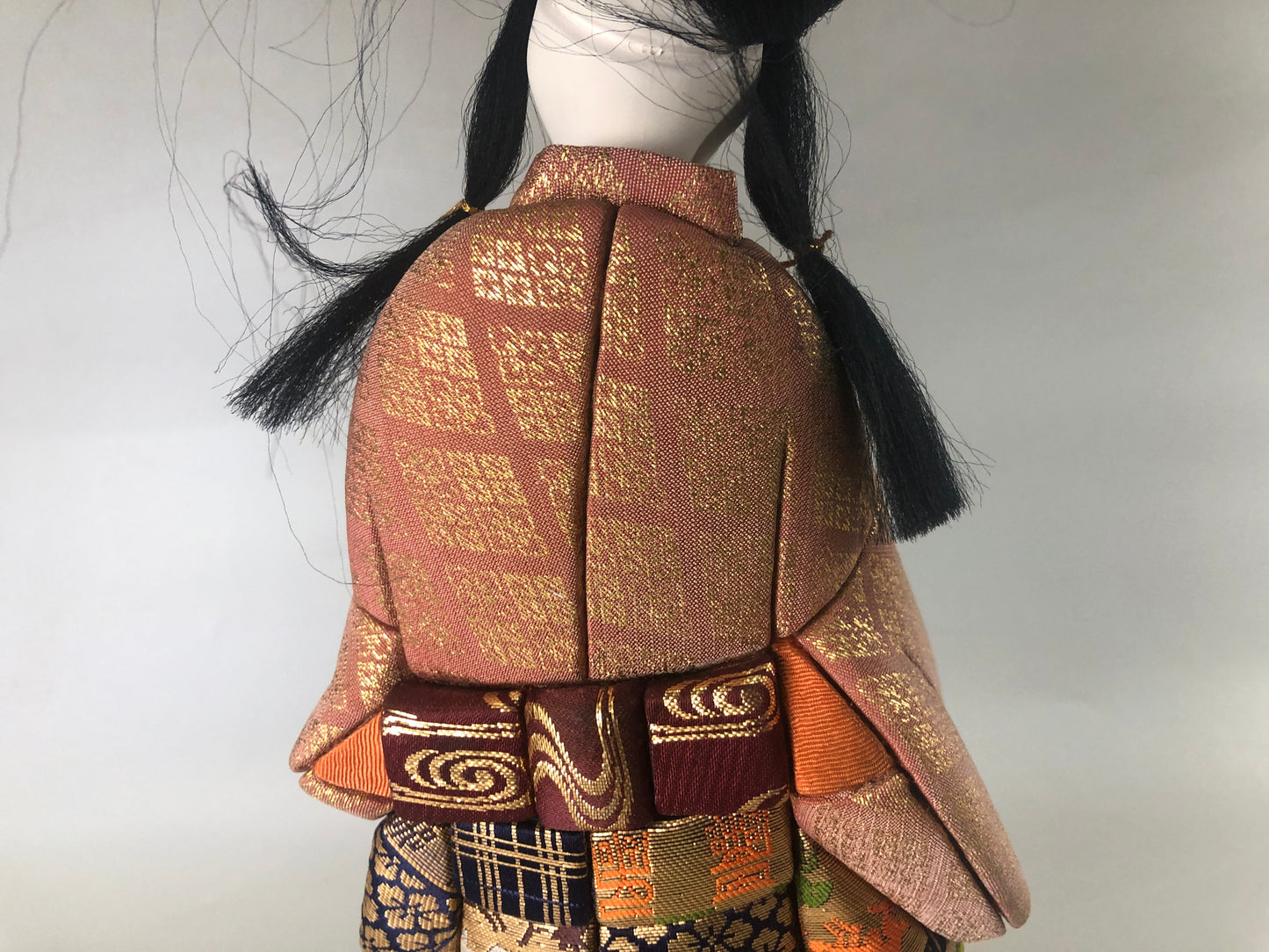 Y7422 NINGYO Japanese Kimekomi doll kimono beauty Japan antique figure figurine