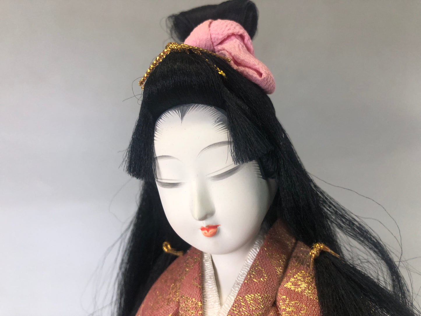 Y7422 NINGYO Japanese Kimekomi doll kimono beauty Japan antique figure figurine