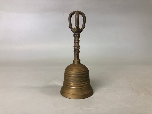 Y7466 Buddhist Altar Equipment Gokorei bell Esoteric Buddhism tool Japan antique