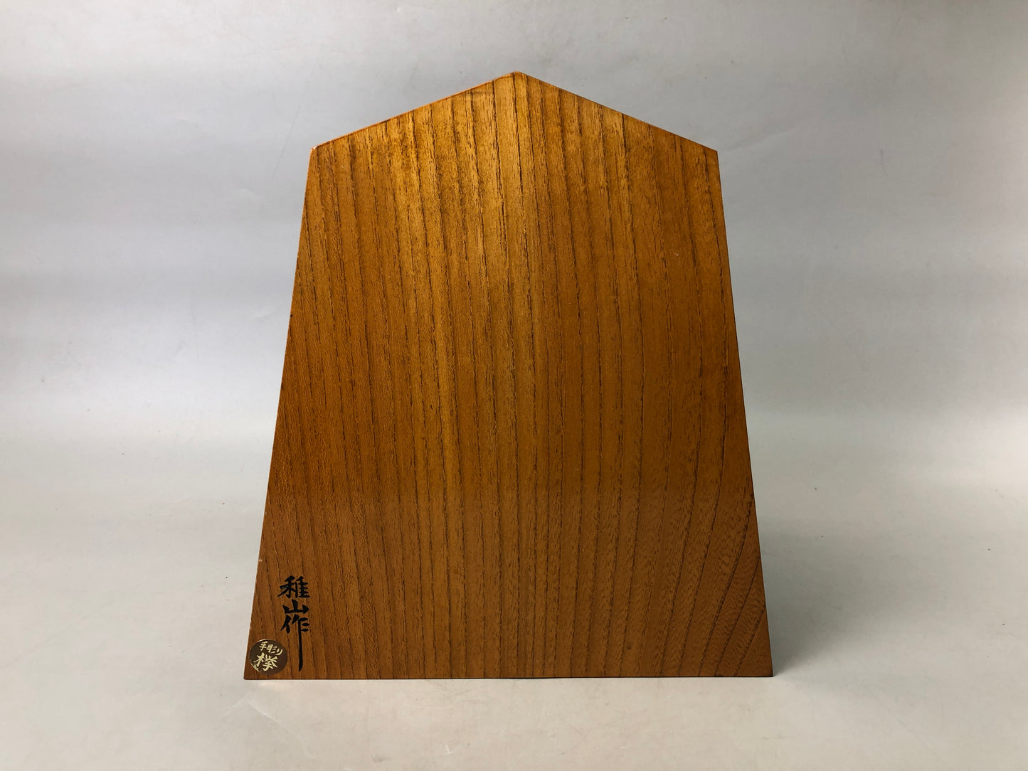 Y7514 OKIMONO wooden Shogi King ornament figure Japan antique interior decor