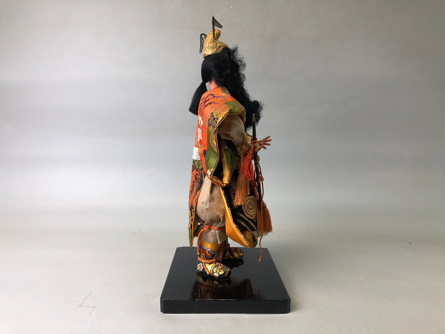 Y7572 NINGYO Japanese doll Enma figurine Shoki Japan antique figure interior