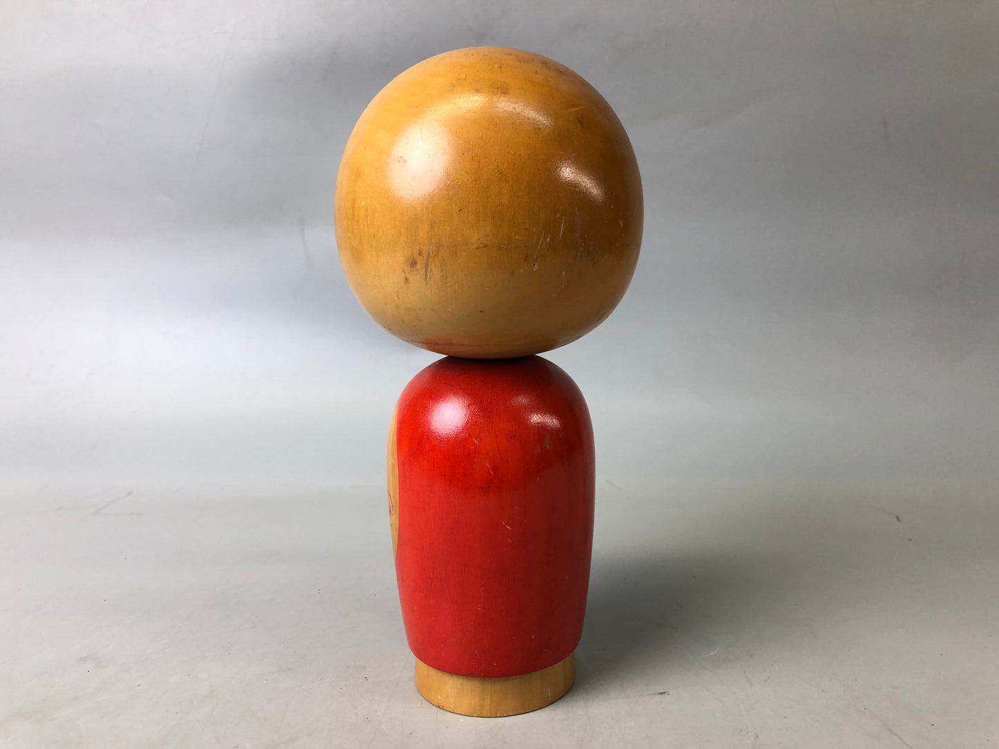 Y7621 NINGYO wood modern Kokeshi doll signed Japan vintage figure figurine