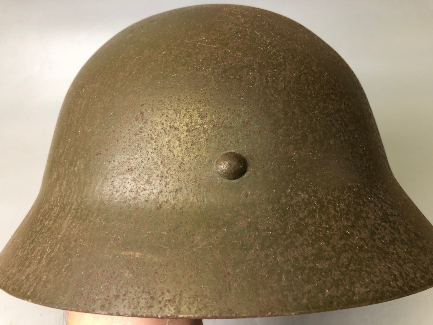 Y7637 Imperial Japan Army  Iron helmet military gear Japan WW2 vintage armor