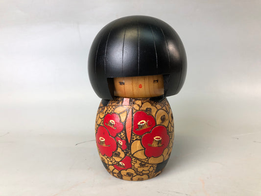 Y7646 NINGYO modern Kokeshi doll signed Japan vintage figure figurine interior