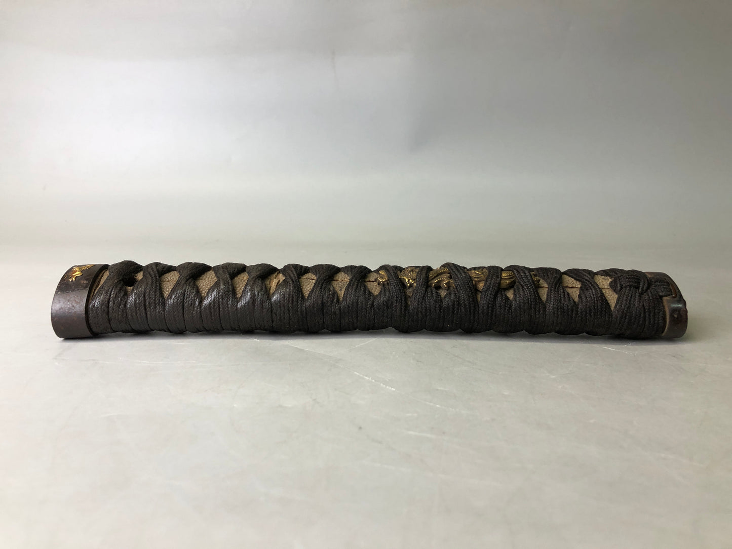 Y7818 TSUKA Japanese long sword accouterment Koshirae tsuba antique Katana