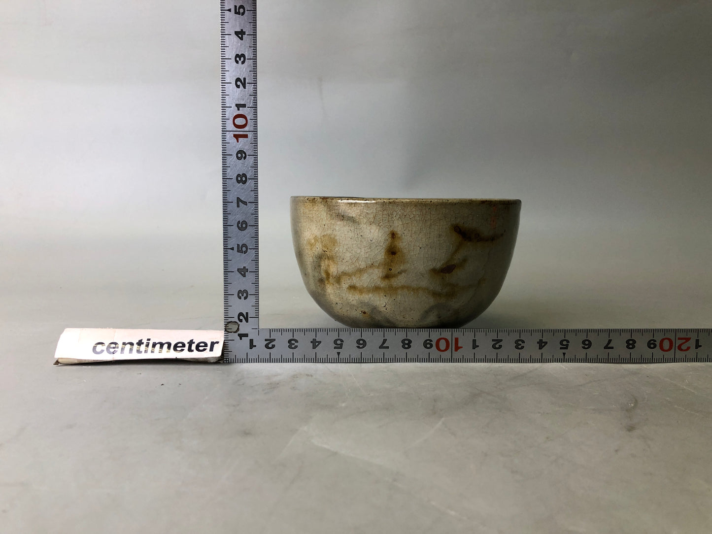 Y7825 CHAWAN Mino-ware kintsugi yobitsugi Japan antique tea ceremony pottery