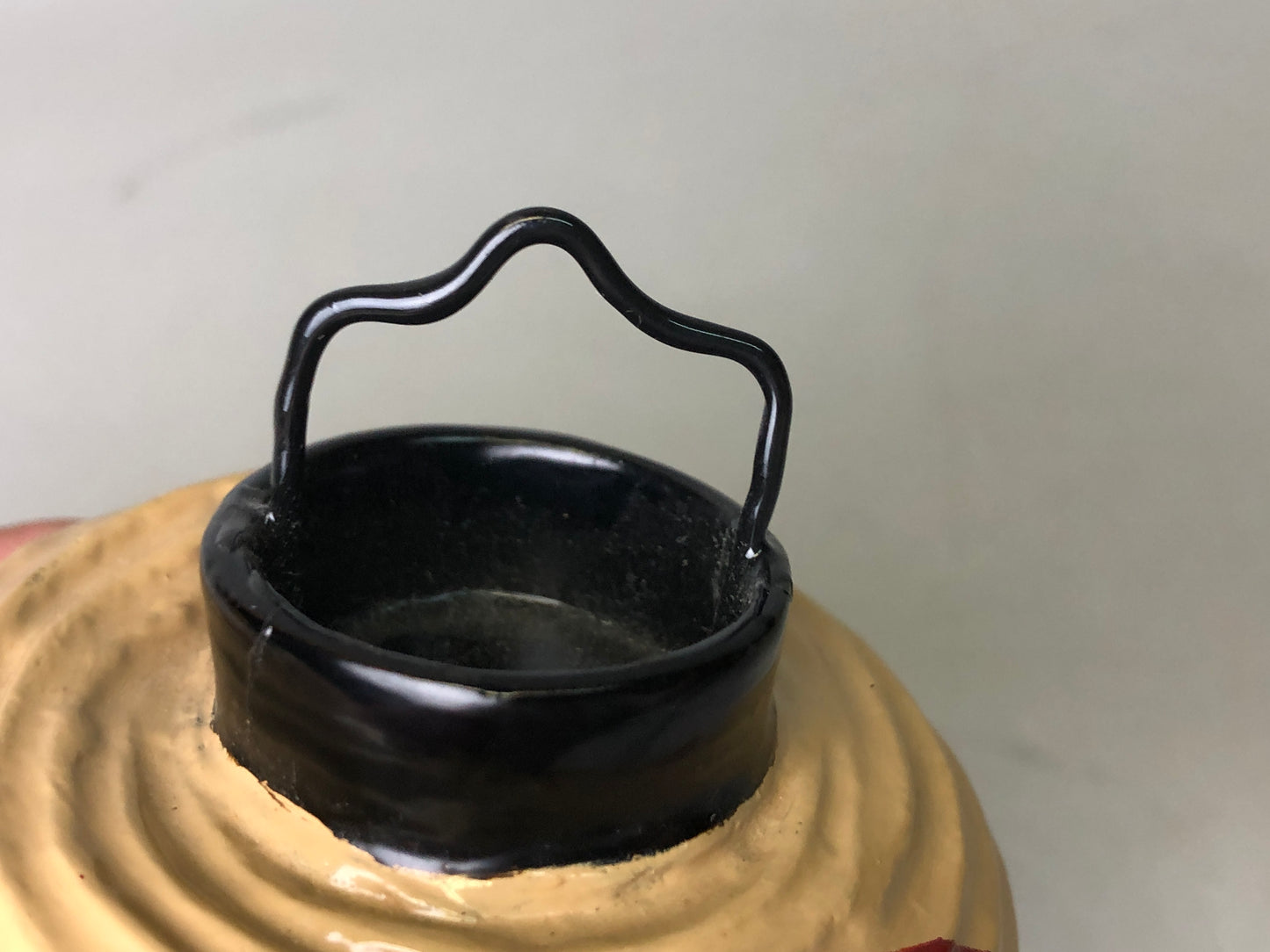 Y7854 BOX incense holder Lantern shape signed Japan antique fragrance aroma