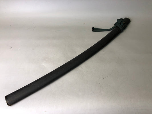 Y7913 SAYA Japanese long sword scabbard black paint Japan antique samurai katana