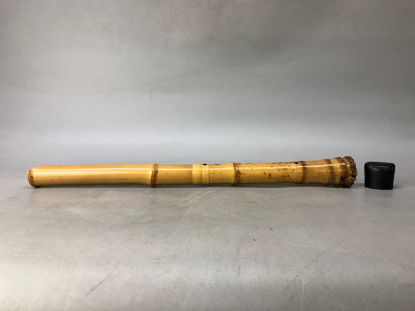 Y8188 SHAKUHACHI Bamboo flute Kinko style Japan antique traditional music sound