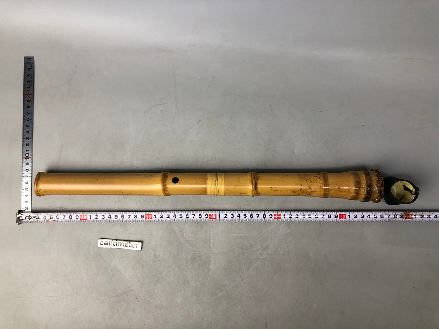 Y8188 SHAKUHACHI Bamboo flute Kinko style Japan antique traditional music sound