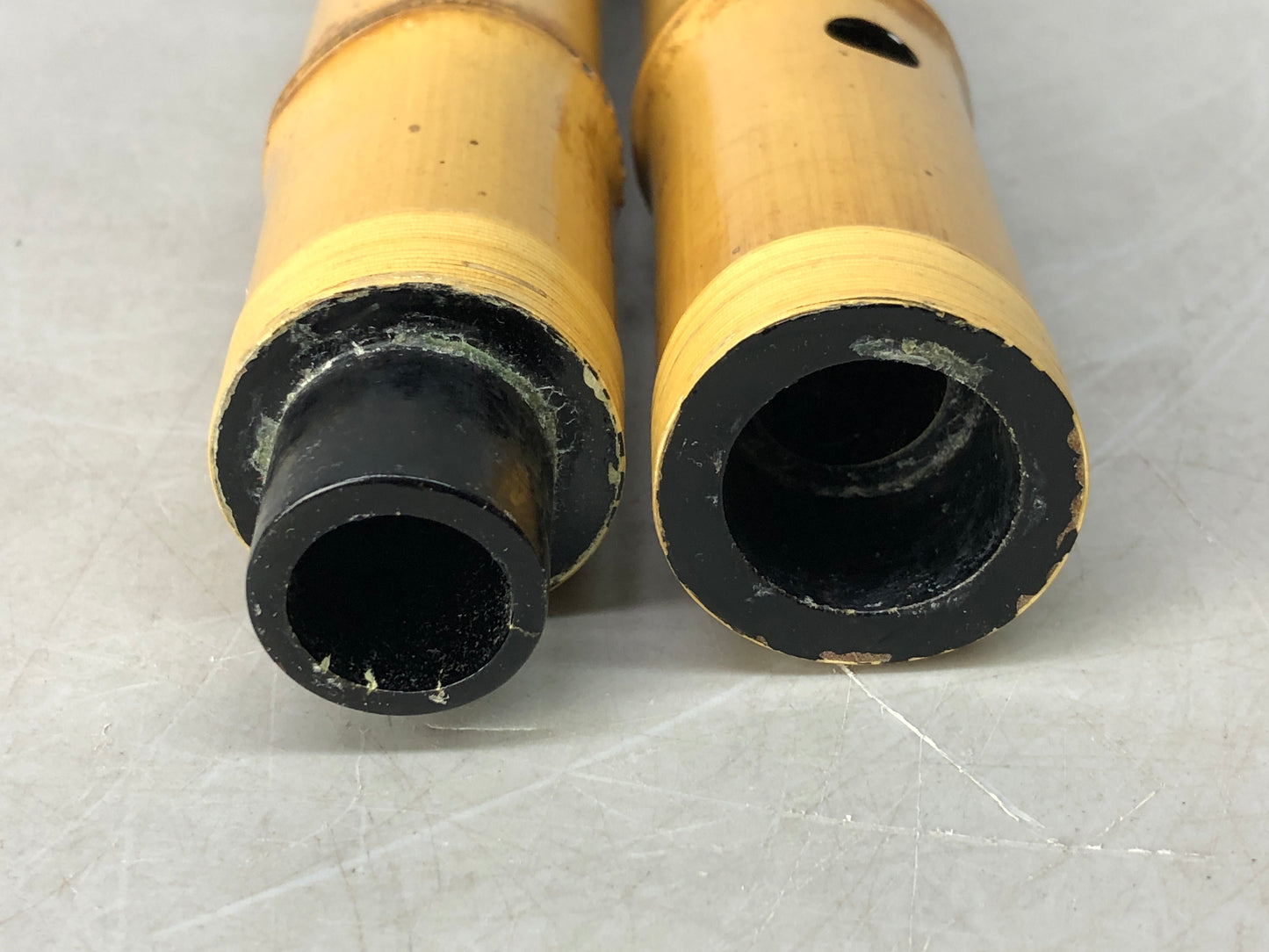 Y8188 SHAKUHACHI Bamboo flute Kinko style Japan antique traditional music sound