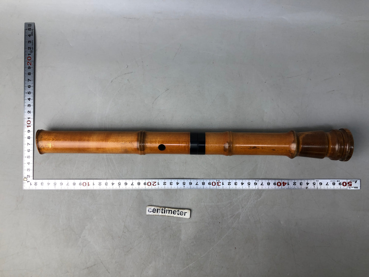 Y8193 SHAKUHACHI Wooden flute Kinko style Japan antique traditional music sound