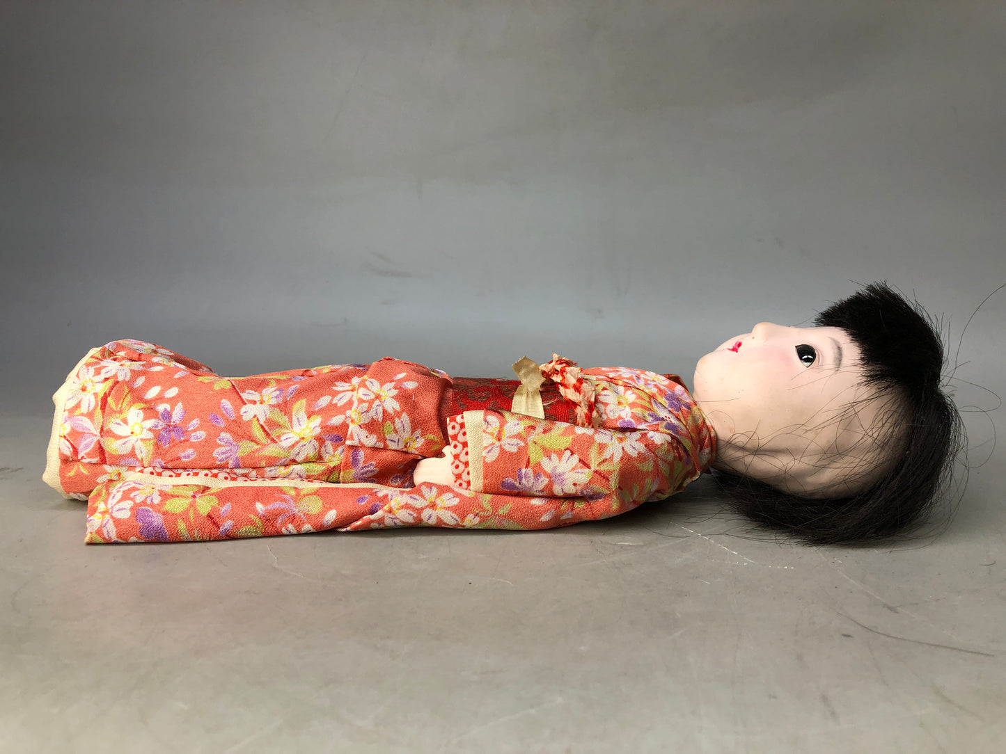 Y8256 NINGYO Ichimatsu doll kimono girl Japan antique interior figurine figure