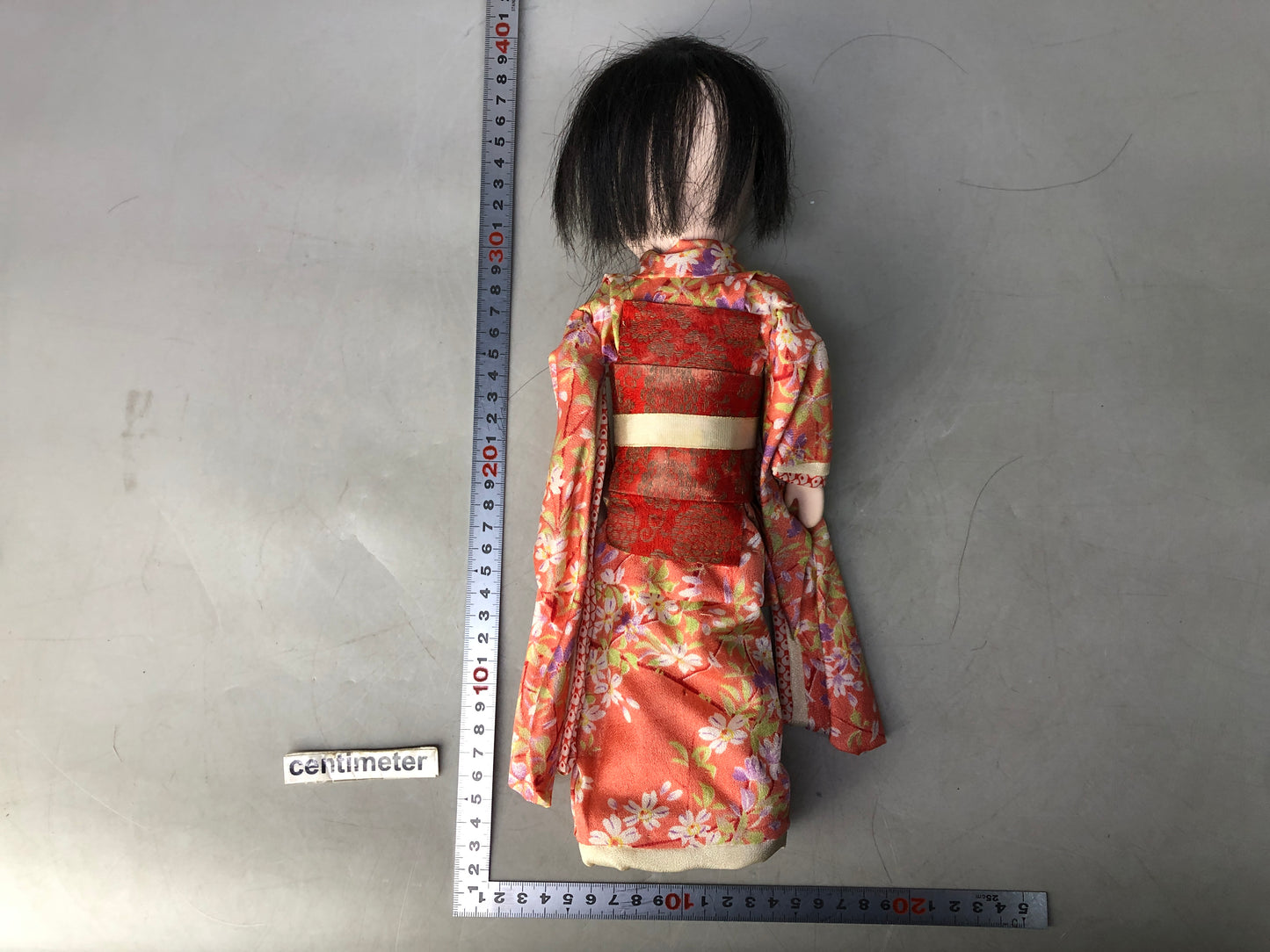 Y8256 NINGYO Ichimatsu doll kimono girl Japan antique interior figurine figure