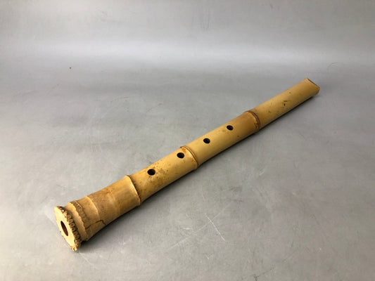 Y8342 SHAKUHACHI Bamboo flute Kinko style Japan antique traditional music sound