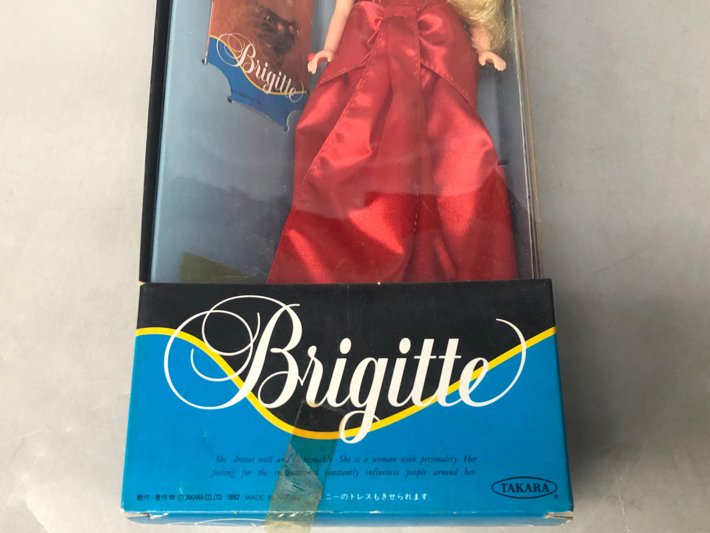 Y8374 NINGYO Takara dress-up Brigitte Jenny unopened toy Japan antique figure