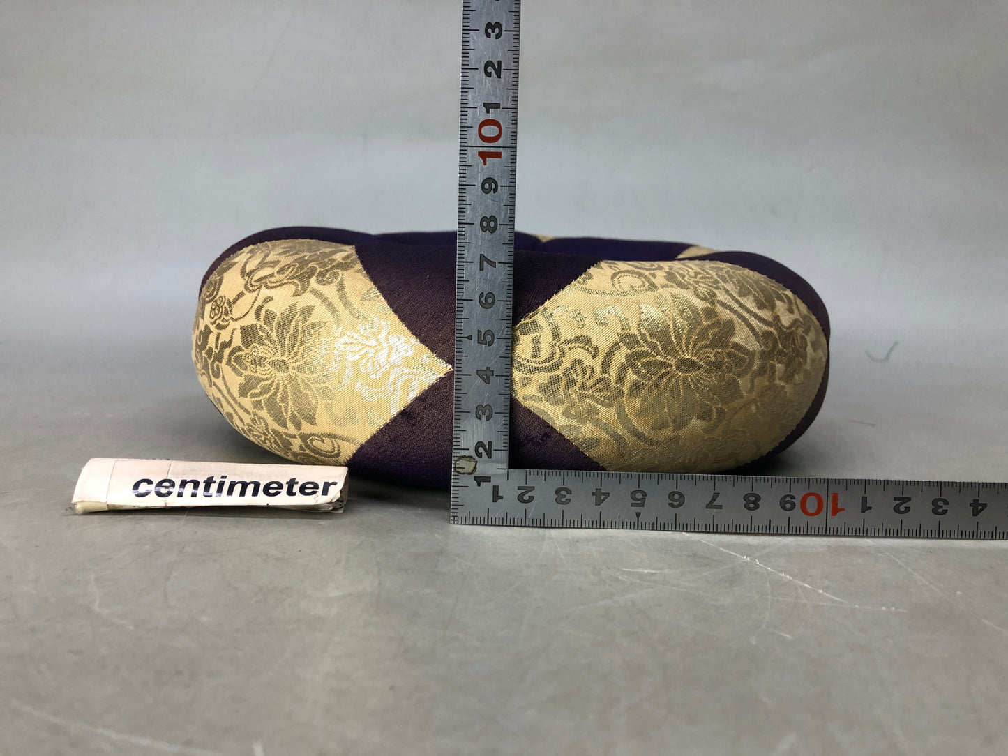 Y8447 ORIN Bell cushion Diameter 24cm Japan Buddhist antique temple Buddhism