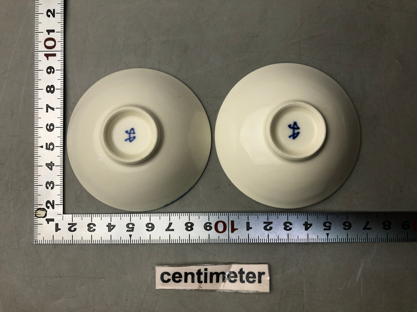 Y8455 CHAWAN Mino-ware Sake cup set of 2 signed box