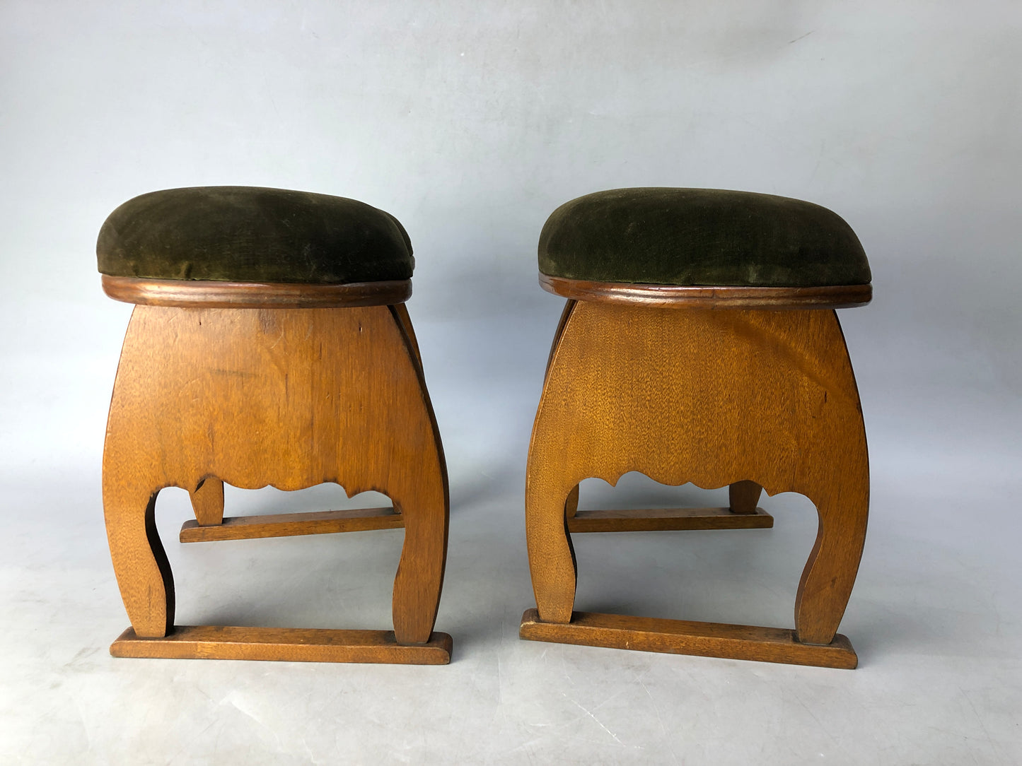 Y8471 KYOSOKU wooden Armrest portable elbow rest comfort set Japan antique stand