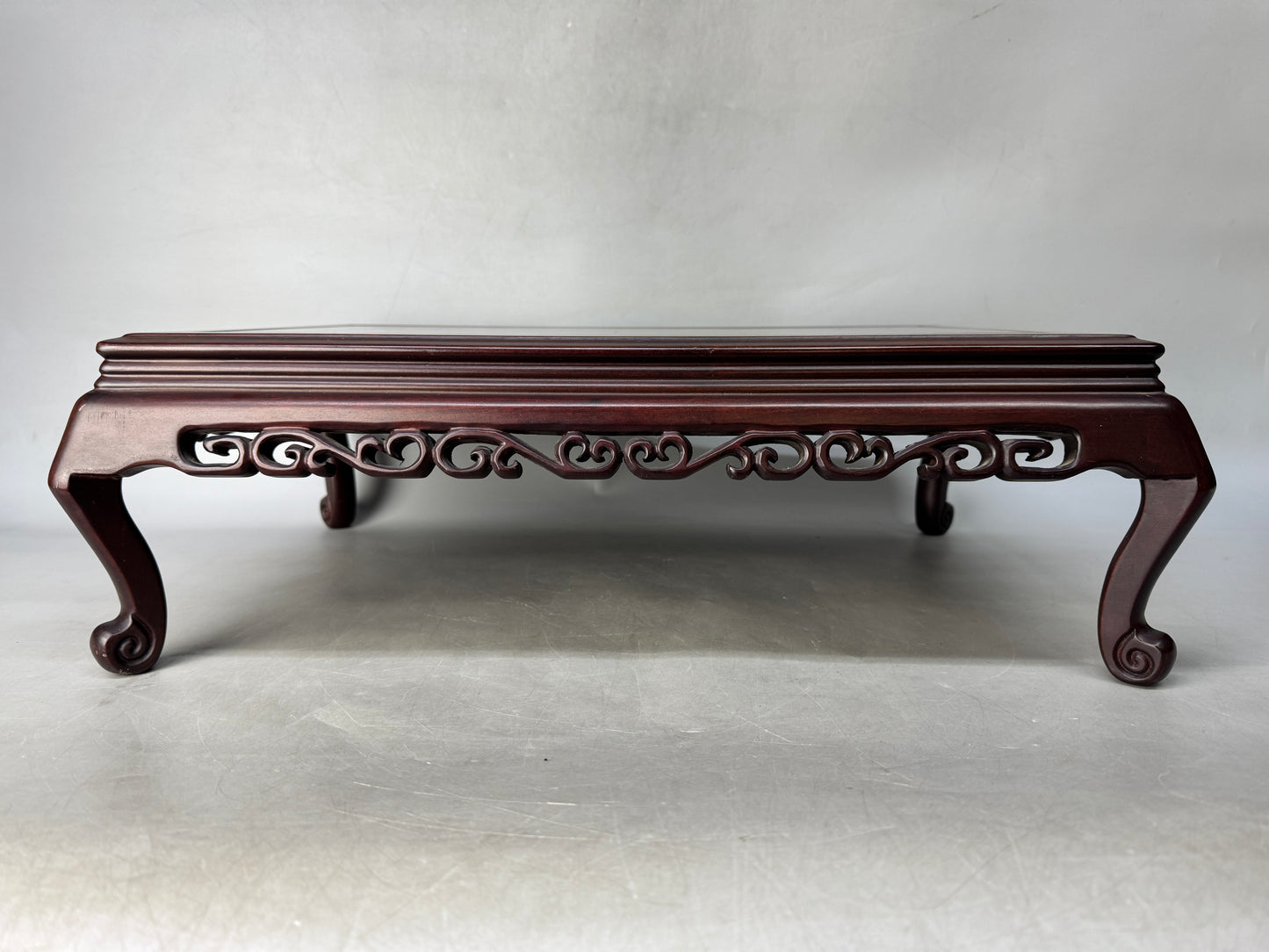 Y8806 FLOWER STAND wooden openwork furniture Japan antique ikebana interior