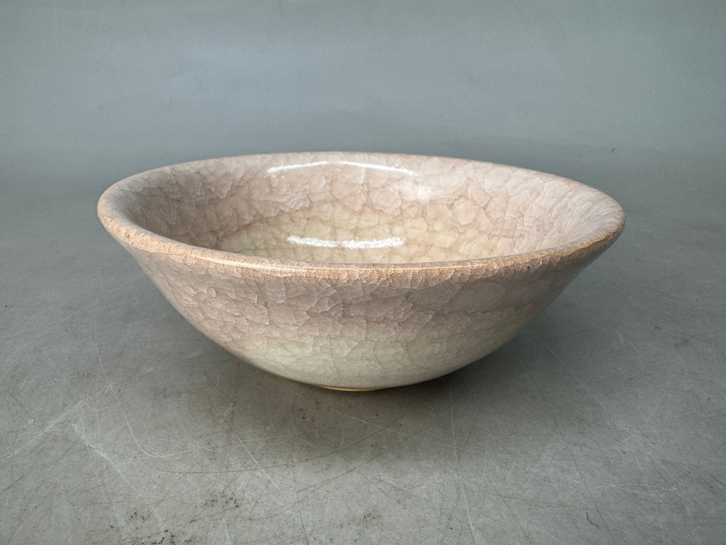 Y8891 CHAWAN Seto-ware bowl signed Japan antique tea ceremony teacup pottery