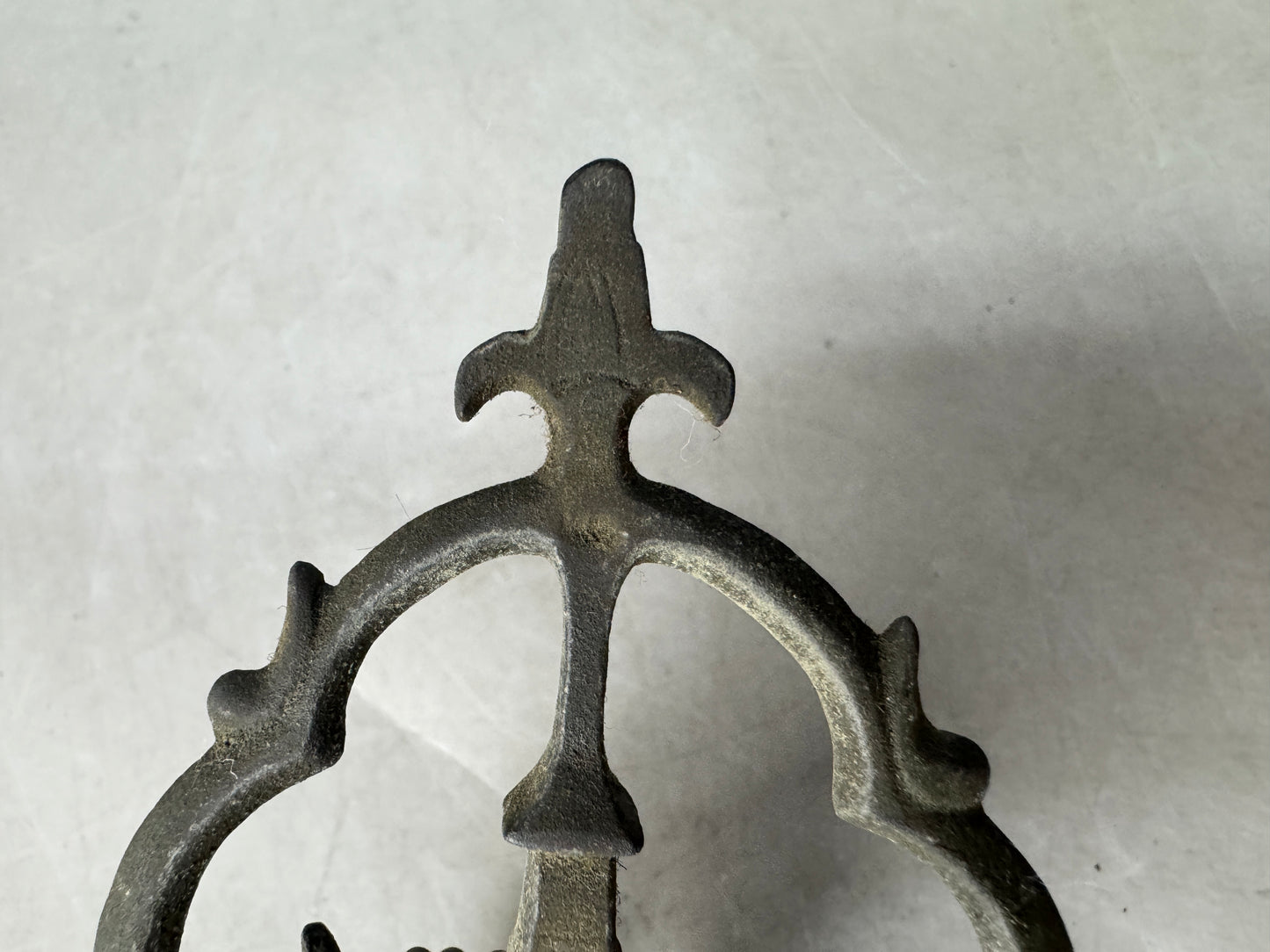 Y8964 Buddhist Altar Khakkhara priest's staff Japan antique Buddhism