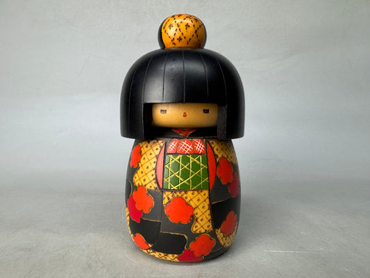 Y8968 NINGYO modern Kokeshi doll original figure Kasuwo Japan interior figurine