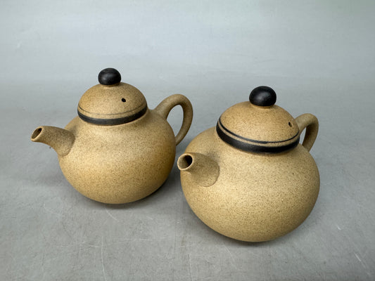 Y8997 KYUSU teapot pot pair signed China antique tableware kitchen tea ceremony