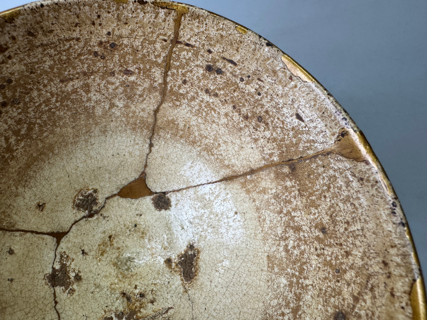 Y9039 CHAWAN Goryeo bowl  kintsugi box  Korea antique tea ceremony pottery cup