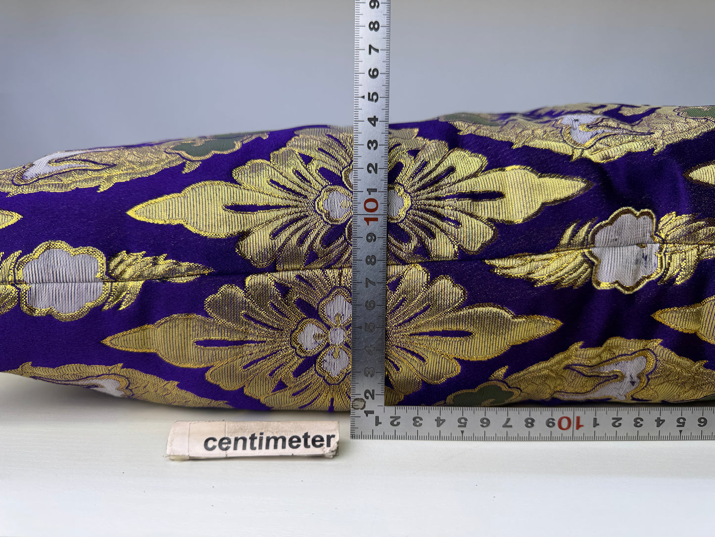 Y9049 Buddhist Altar Equipment Monk cushion Dragon embroidery Japan antique