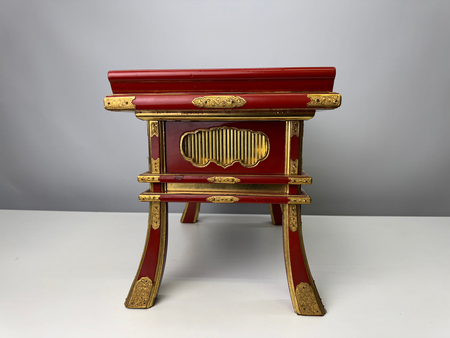 Y9050 Buddhist Altar Equipment sutra reading desk Japan antique Buddhism temple