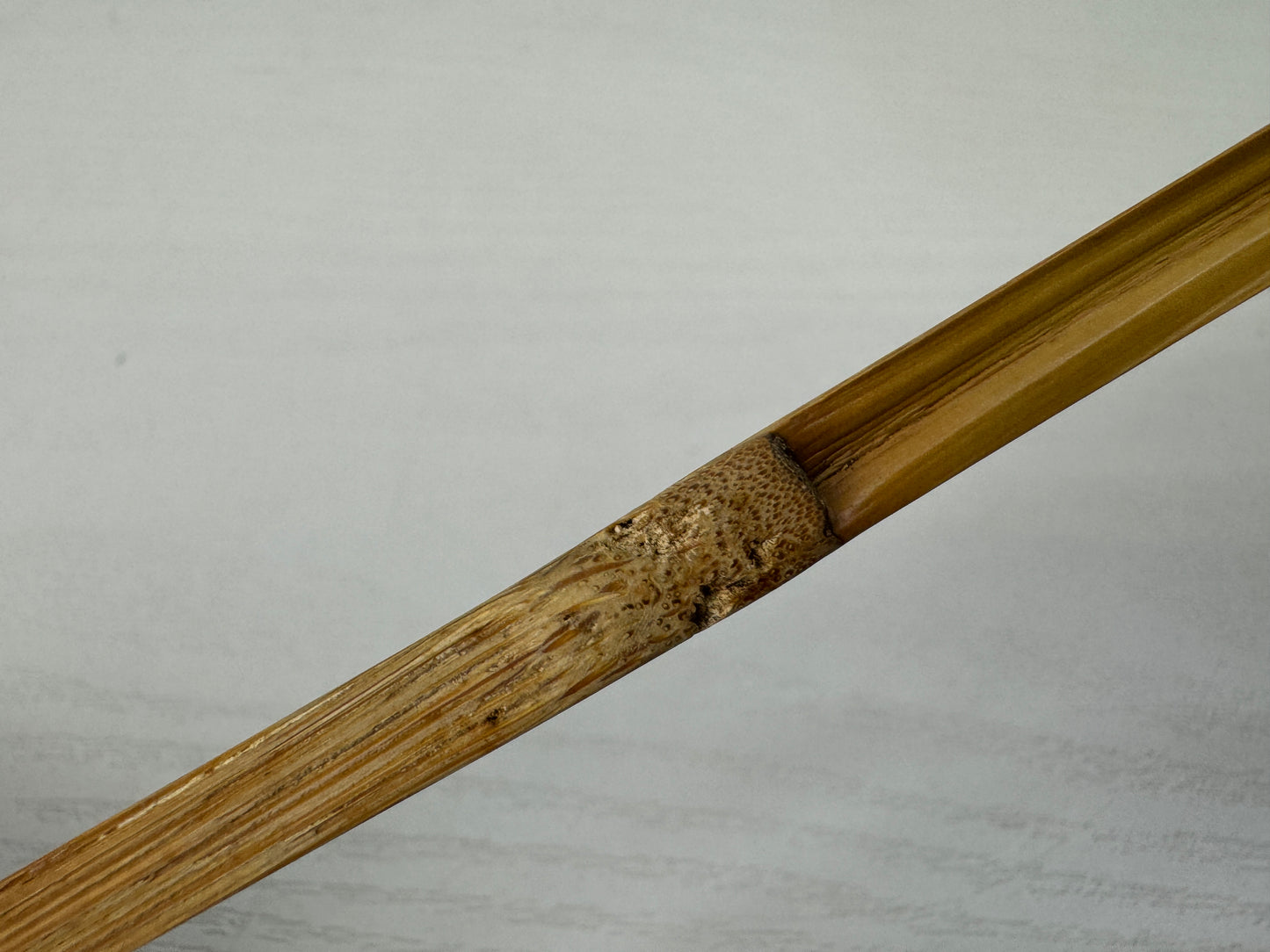 Y9060 CHASHAKU Bamboo scoop spoon signed box Japan Tea Ceremony utensil antique