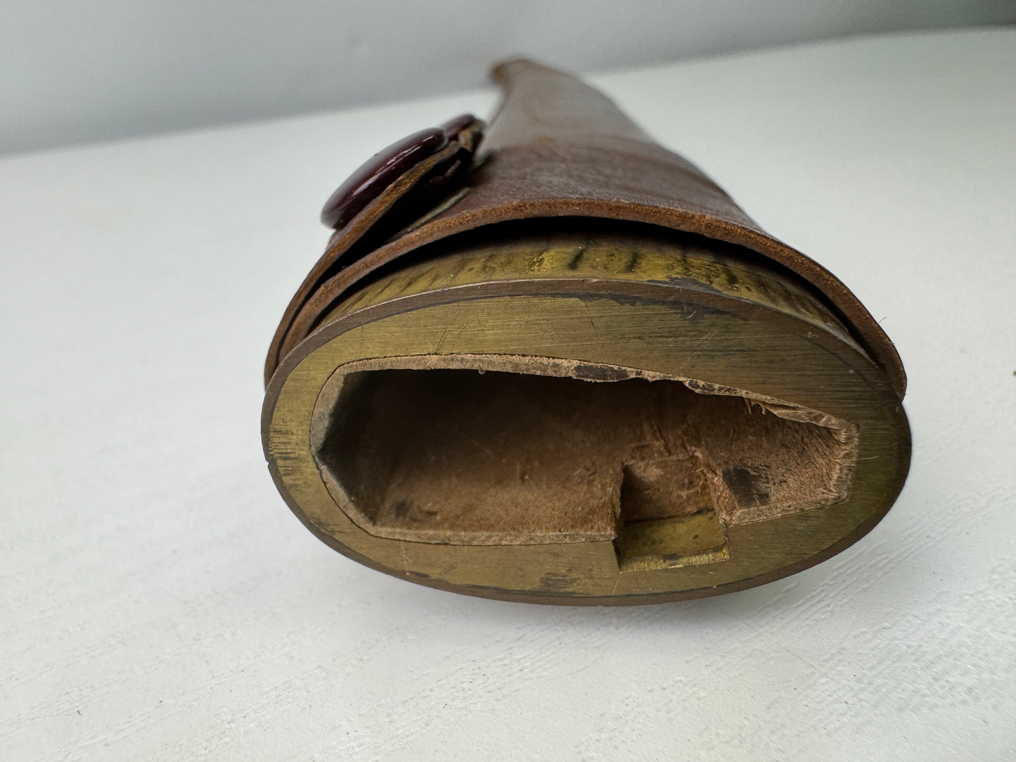Y9170 Imperial Japan Army Military sword sheath saya leather case Japanese WW2