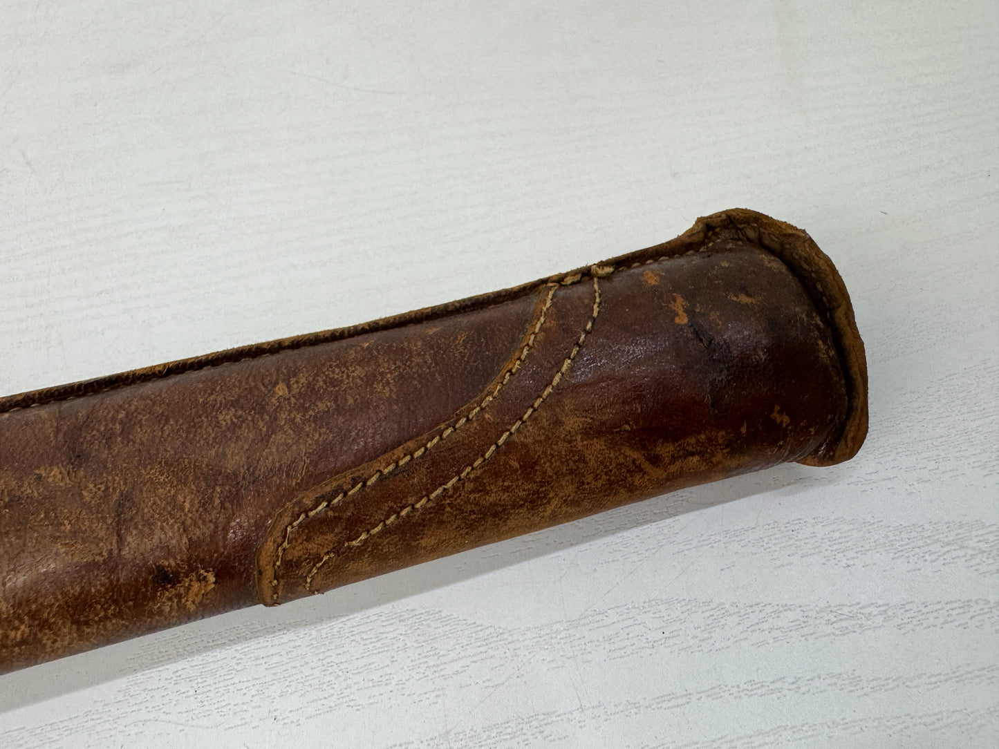 Y9170 Imperial Japan Army Military sword sheath saya leather case Japanese WW2