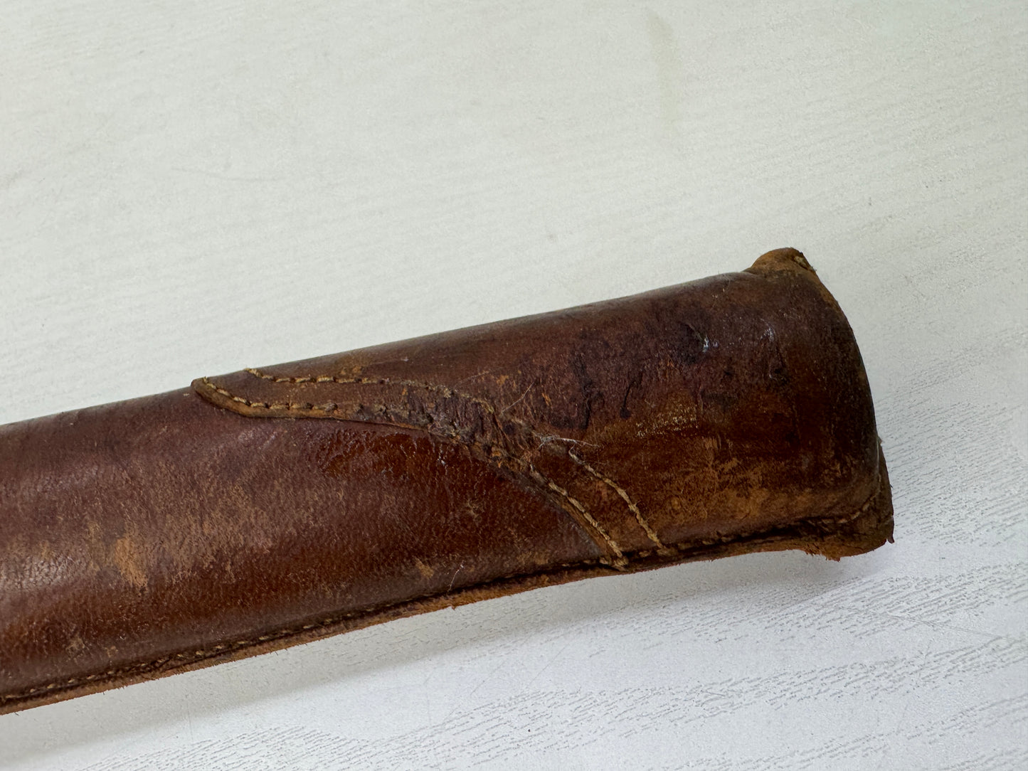 Y9170 Imperial Japan Army Military sword sheath saya leather case Japanese WW2